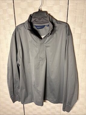 Polo by Ralph Lauren Men's Gray Lightweight Pullover Jacket